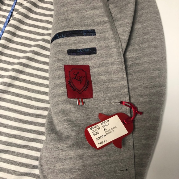 NWT Men's Visconti Sweatshirt Blazer - Picture 4 of 6